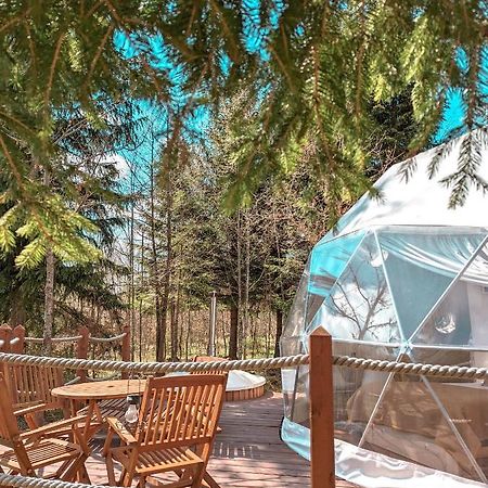 Medve Dome - Luxury Camping In The Middle Of Nature Hotel Vlahita Luaran gambar