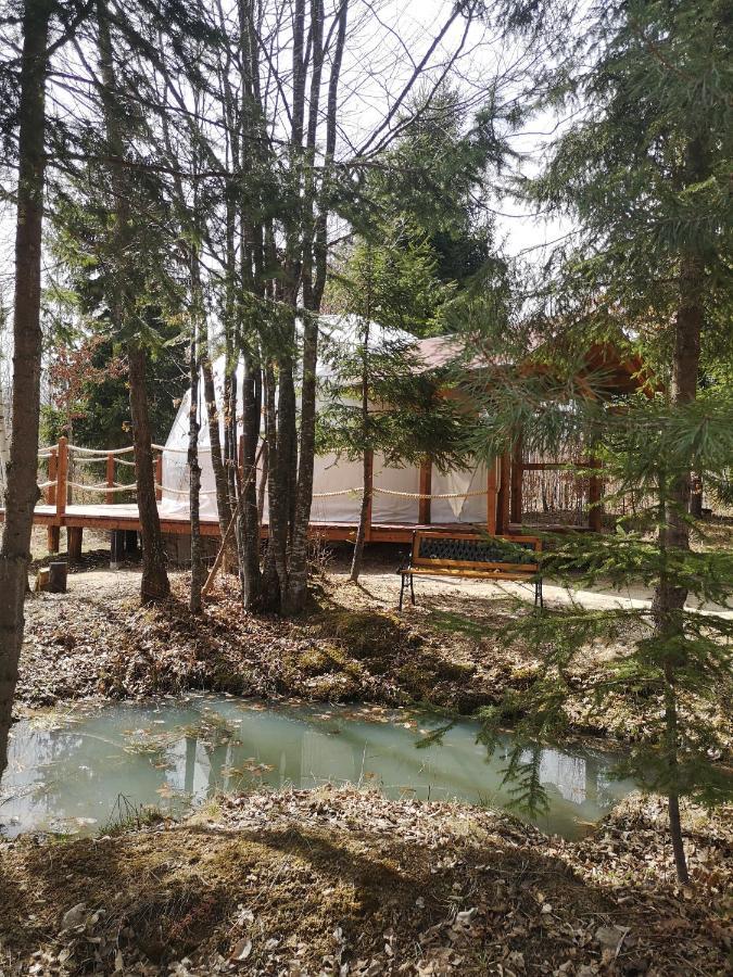 Medve Dome - Luxury Camping In The Middle Of Nature Hotel Vlahita Luaran gambar