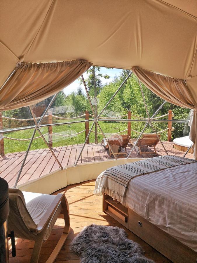 Medve Dome - Luxury Camping In The Middle Of Nature Hotel Vlahita Luaran gambar