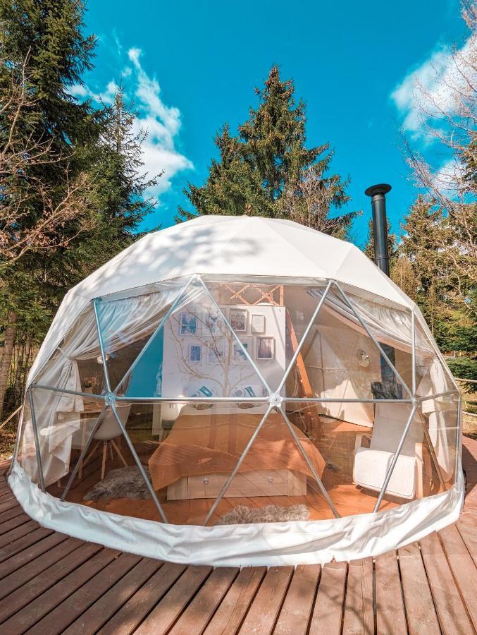 Medve Dome - Luxury Camping In The Middle Of Nature Hotel Vlahita Luaran gambar